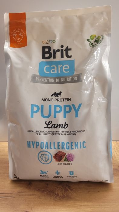 Brit lamb puppy karma 3kg nowa