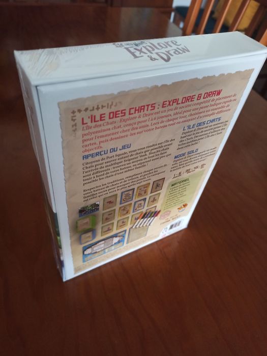 Jogo Ilha dos Gatos Explore&Draw NOVO SELADO