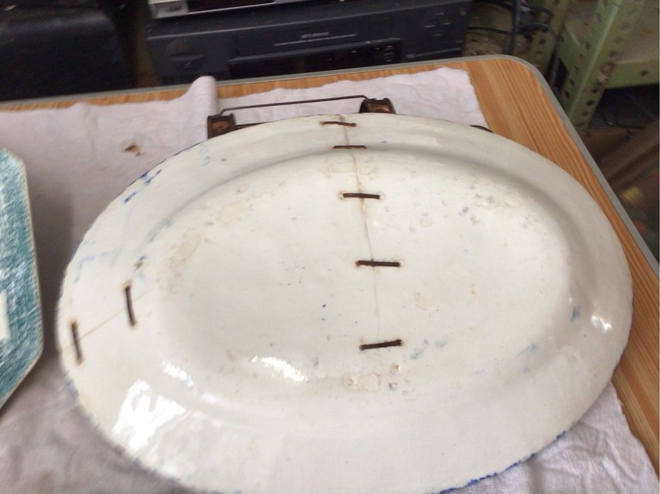 2 travessas muito antigas para colecionadores