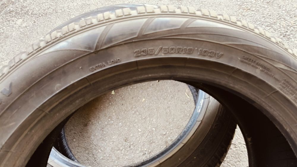 Opony zimowe 235/50r19 Falken 103 V XL używane 4szt