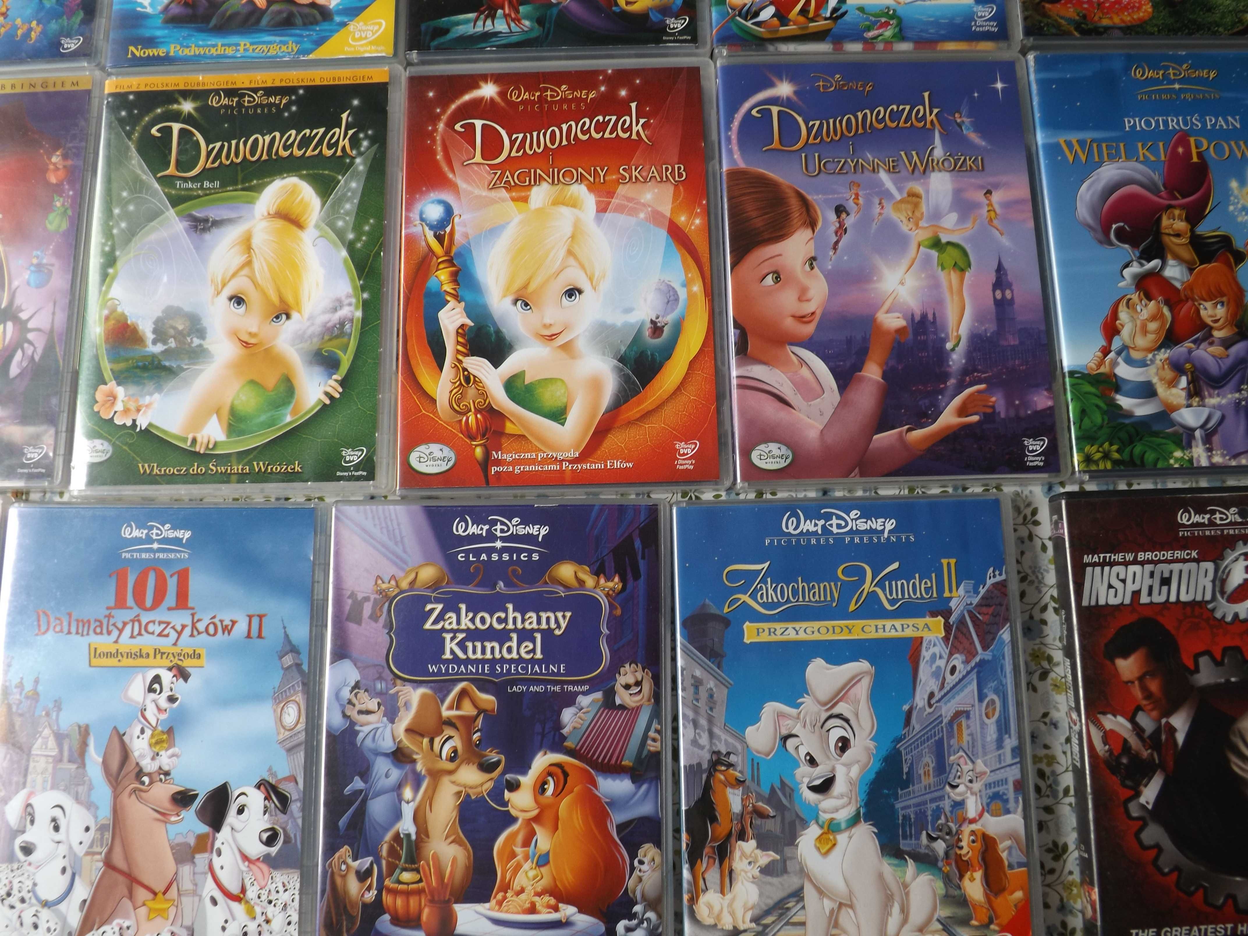 Disney Księga Dżungli, Syrenka, Epoka kolekcja dvd bajki, filmy