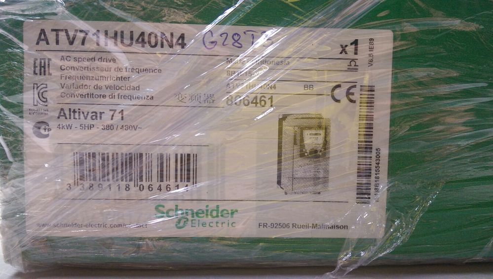 Частотный преобразователь Altivar 71 Schneider Electric 4 kWt