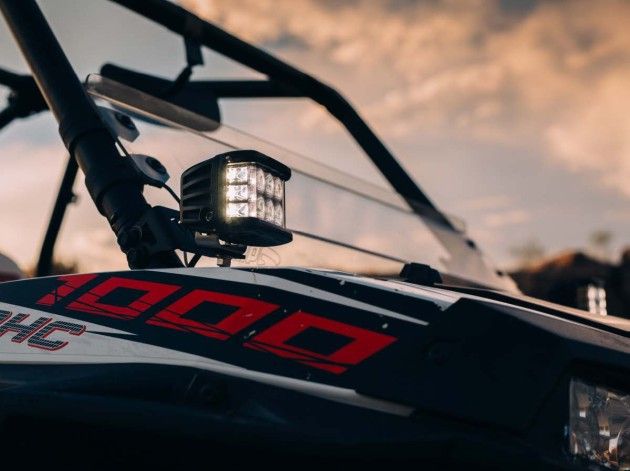 lampy LED HOMOLOGACJA E9, 2 SZTUKI 45W, quad, offroad, utv zestaw