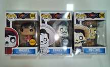 Coco Miguel Chase, Hernesto e Hector Vaulted Funko
