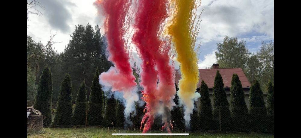 Wiatraki Iskier/ Miny Dymne/ Fontanny Iskier