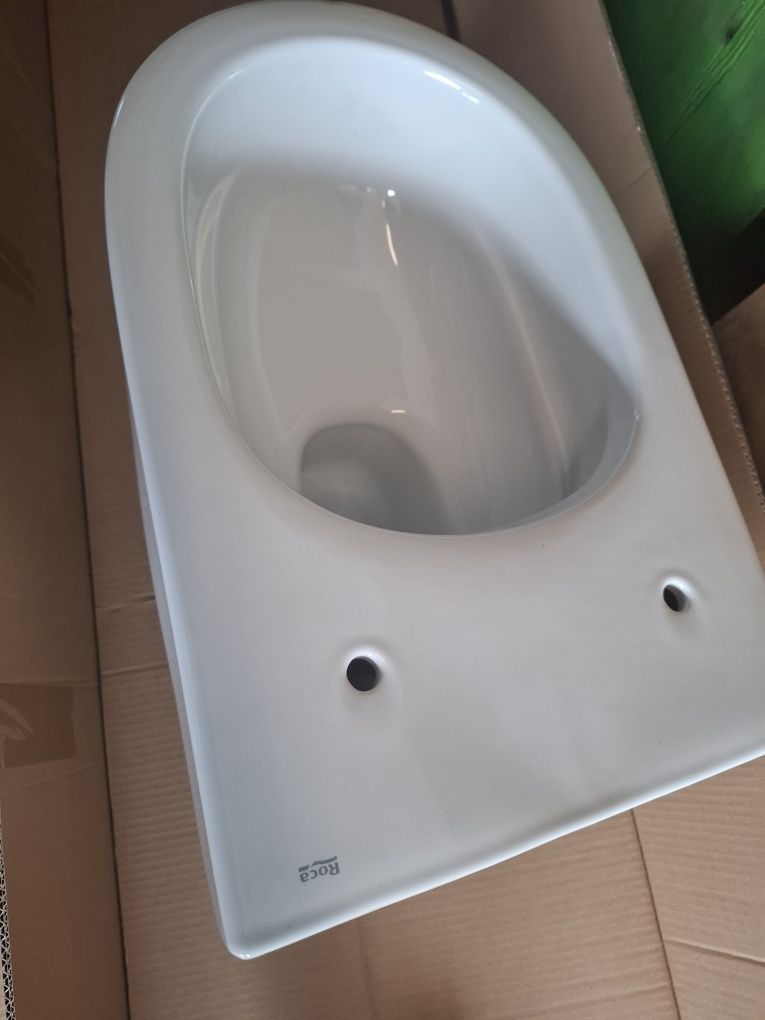 Miska wc podwieszana bezkołnierzowa Rimless