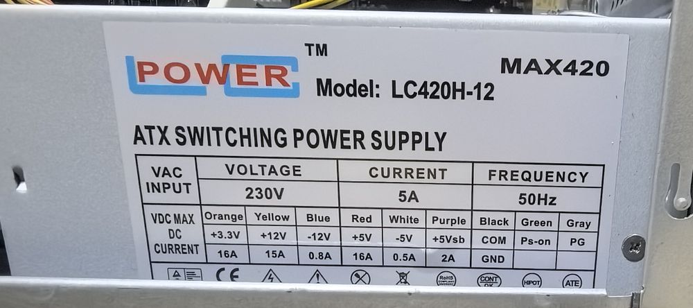 Комп'ютер PC-22T/i5-4570/Ram 8Gb/HDD 1Tb/Video 1Gb/Windows 10