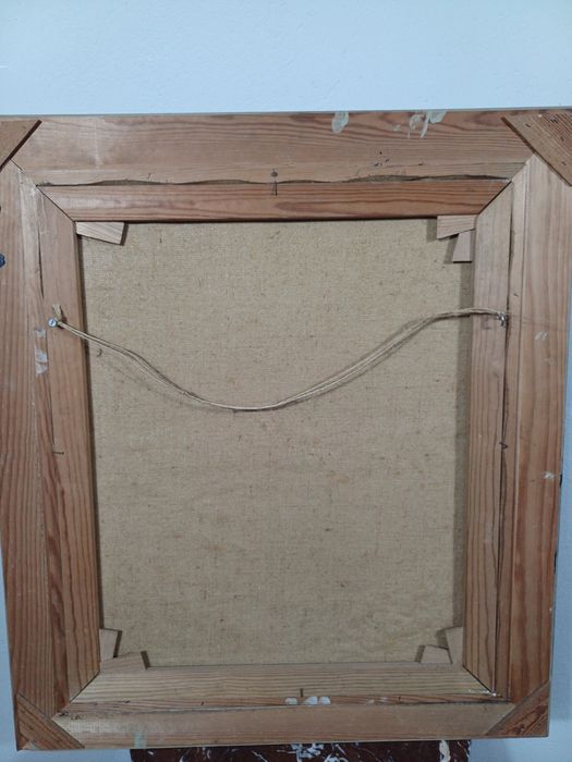 Stary obraz na płótnie