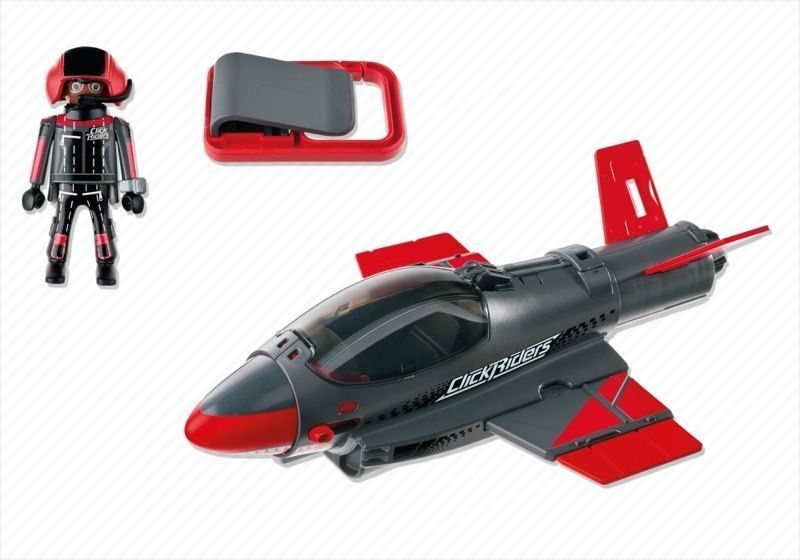 Vários conjuntos da Playmobil - avião, cavalo, guerreiros...