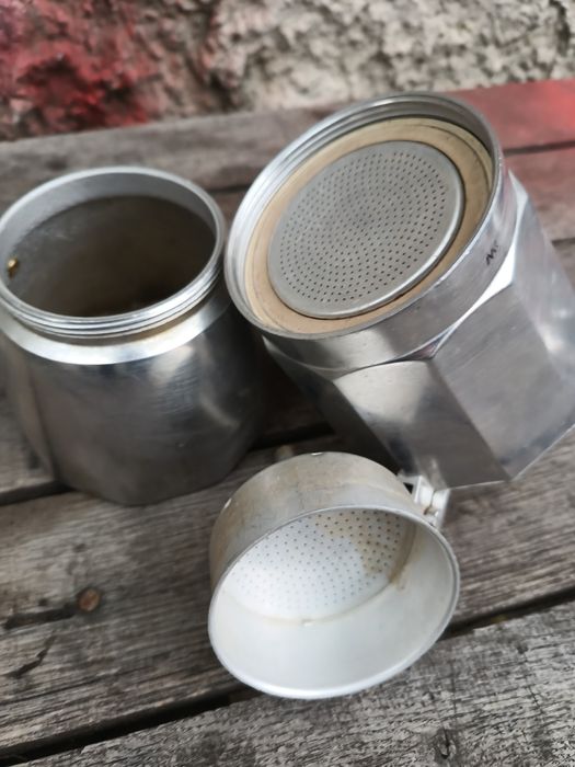 Кофеварка старинная, кофеварка на газу.