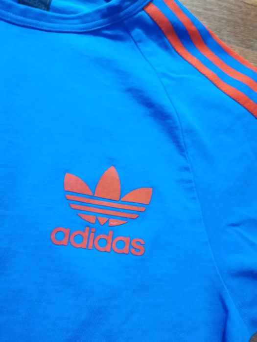 Koszulka niebieska Adidas rozmiar S