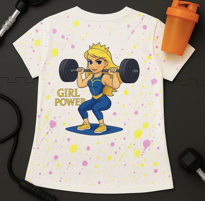 T-shirt ginásio feitas a mao