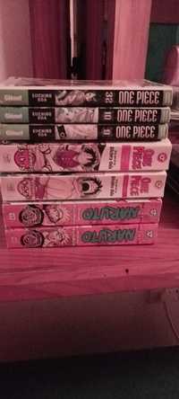 Mangá One Piece e Naruto