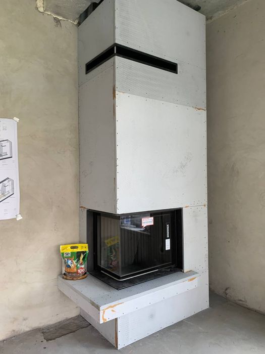 Встановлення камінів, печей, димотягів, Гільзація димоходу, Монтаж