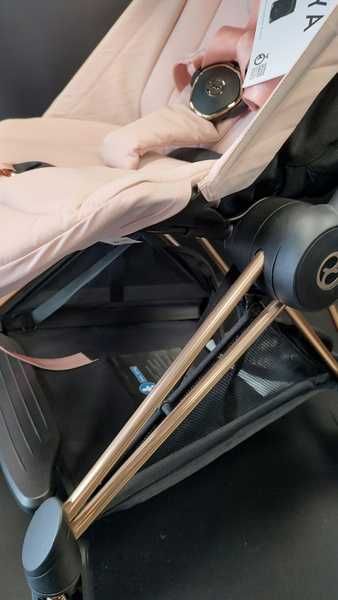 [OUTLET] Cybex Coya Wózek Spacerowy Rama Rosegold Peach Pink