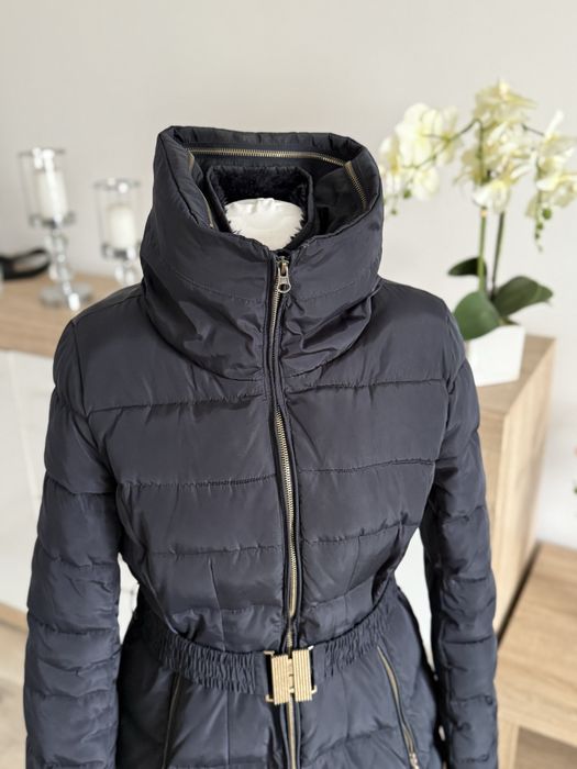 Kurtka damska zimowa granatowa L