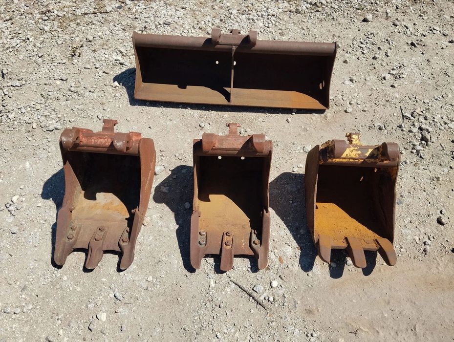 Łyżki używane i nowe koparki JCB Cat Komatsu Volvo New Holland Mecalac