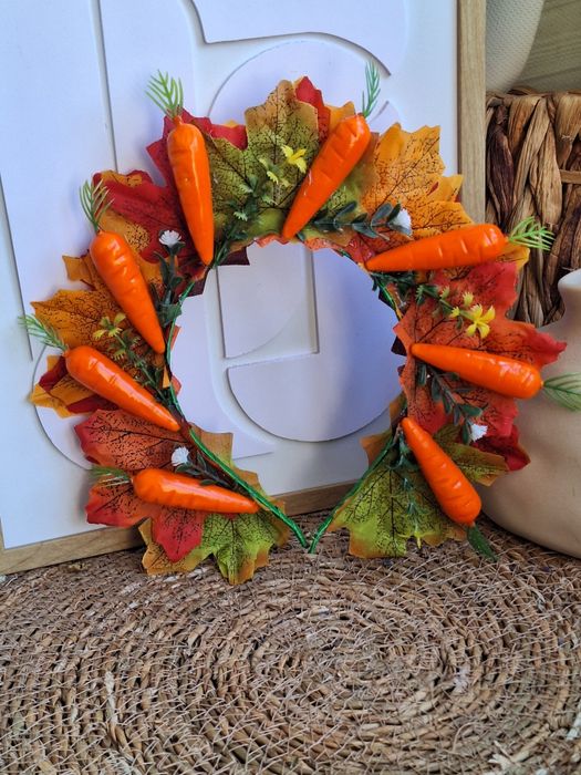 Обручі до осінніх свят, яблуко, персик, кабачок, диня, грибочок, квасо