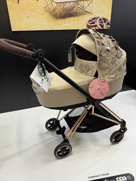 [OUTLET] Cybex Mios 3.0 Wózek Głęboki Nude Beige Simply Flowers