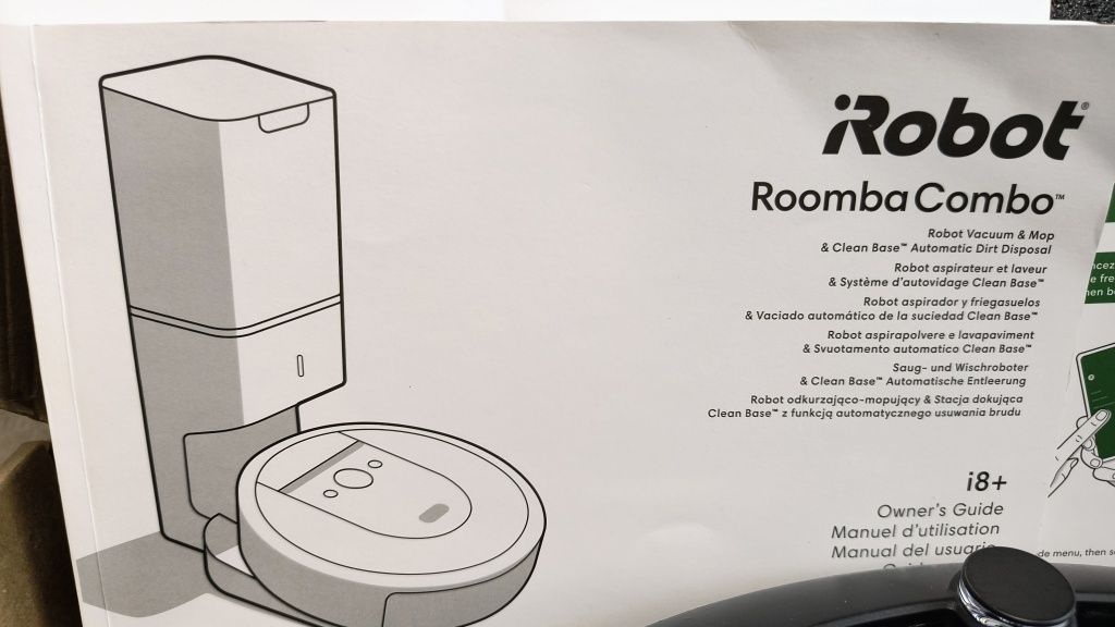 Робот-пилосос миючий iRobot Roomba combo i8 plus