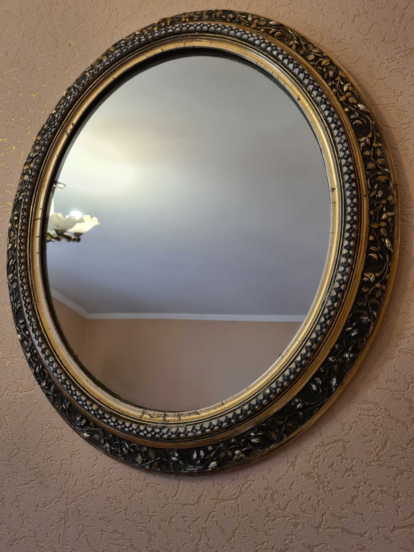 Старинное австрийское зеркало в раме