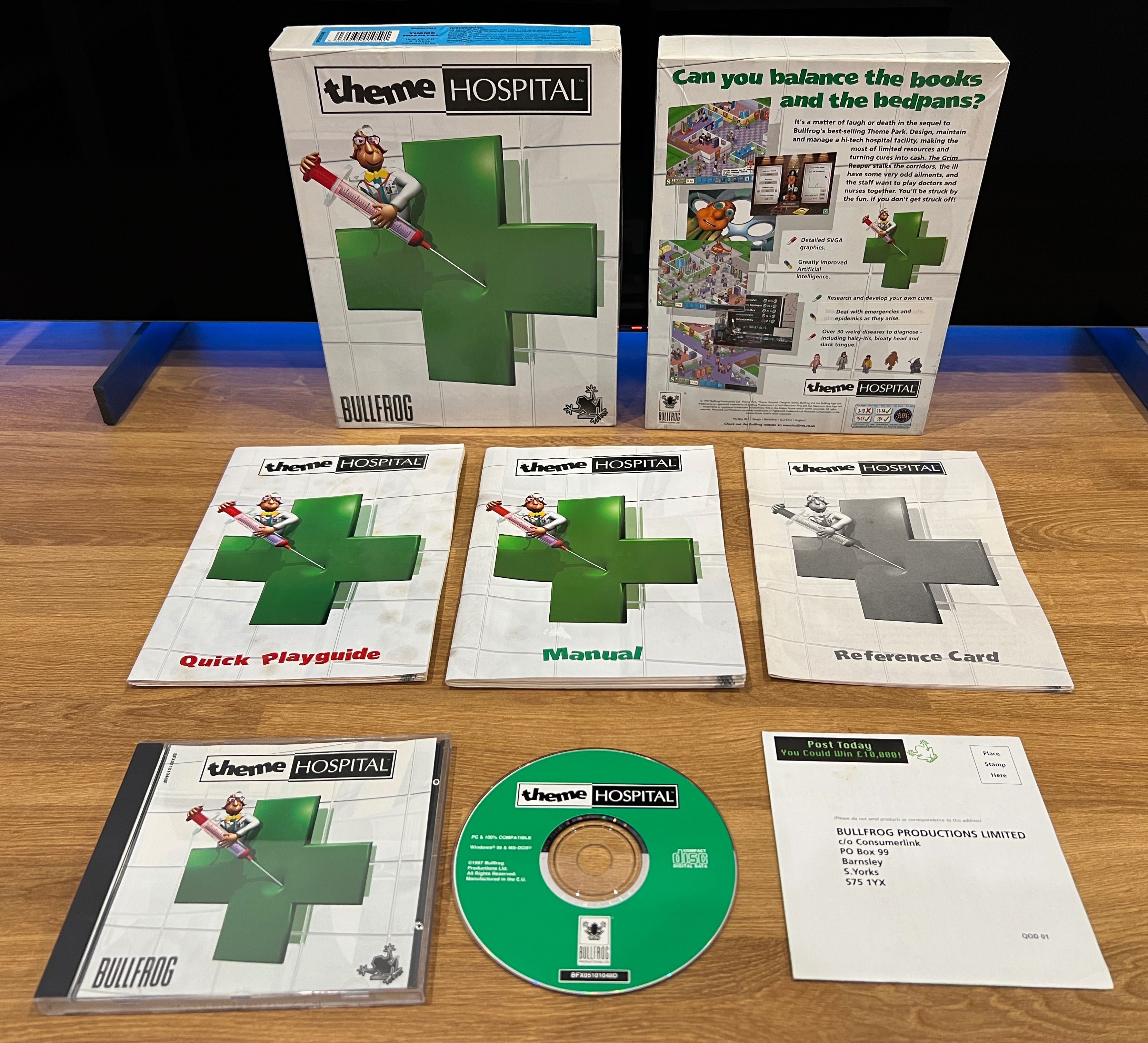 Theme Hospital (PC EN 1997) BIG BOX angielskie premierowe wydanie