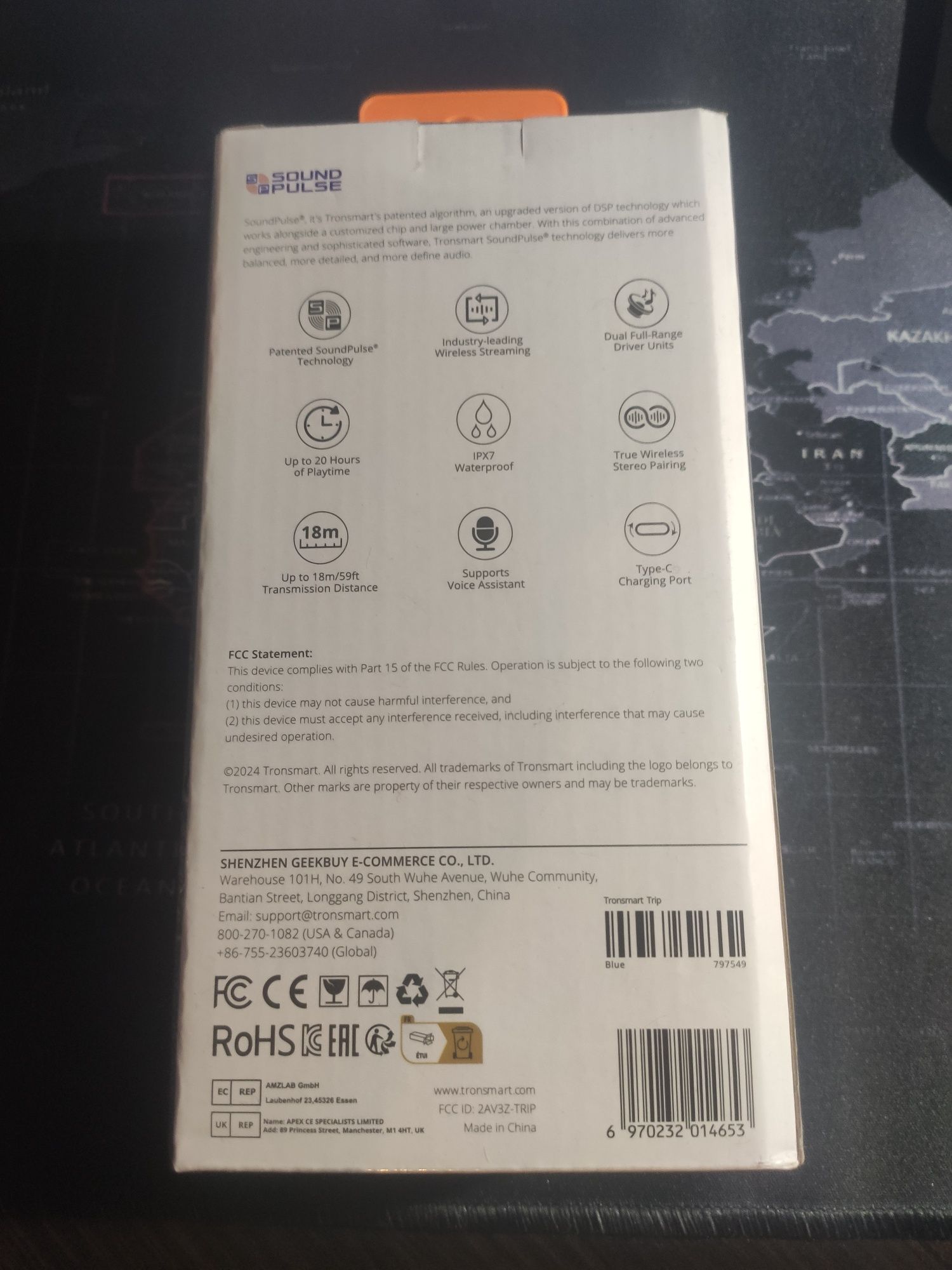 Głośniki Bluetooth Tronsmart Trip