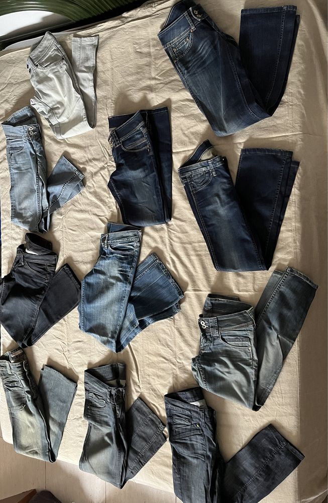 Calças Levi’s, Pepe Jeans e Salsa -tamanho 34