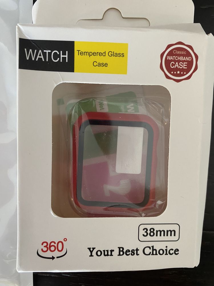 Apple watch 38mm capa e pulseira novas seladas
