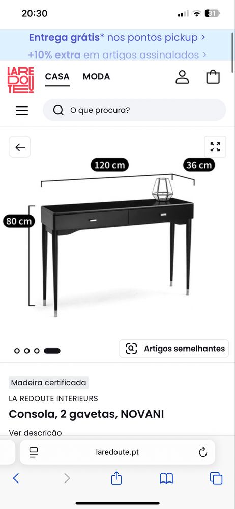 Consola/ Aparador La Redoute