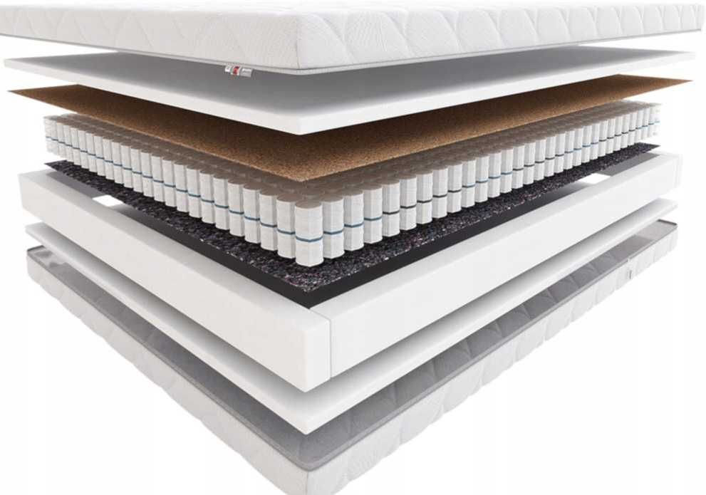 Nowy Materac  Hilding Fandango kieszonkowy z kokosem 180x200 cm