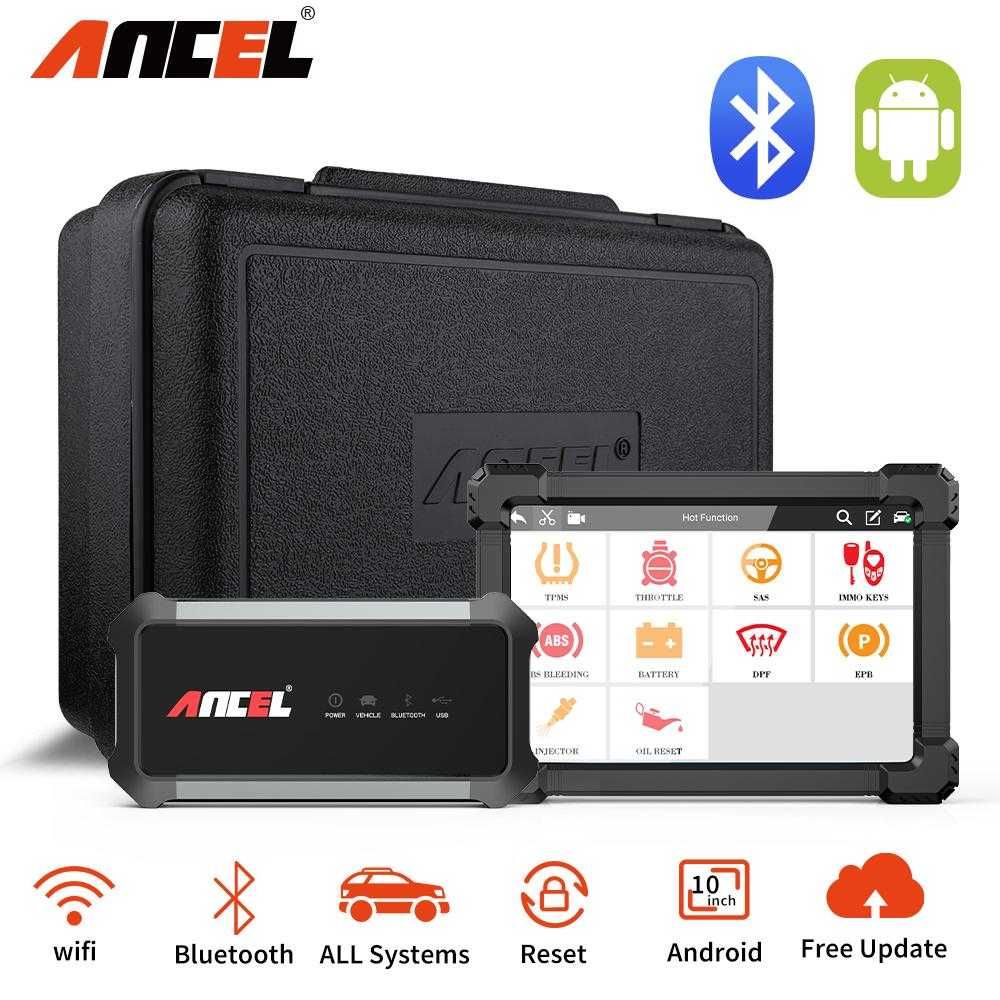 Máquina de diagnóstico Profissional Ancel x7 Pro Licença oficial OBD2