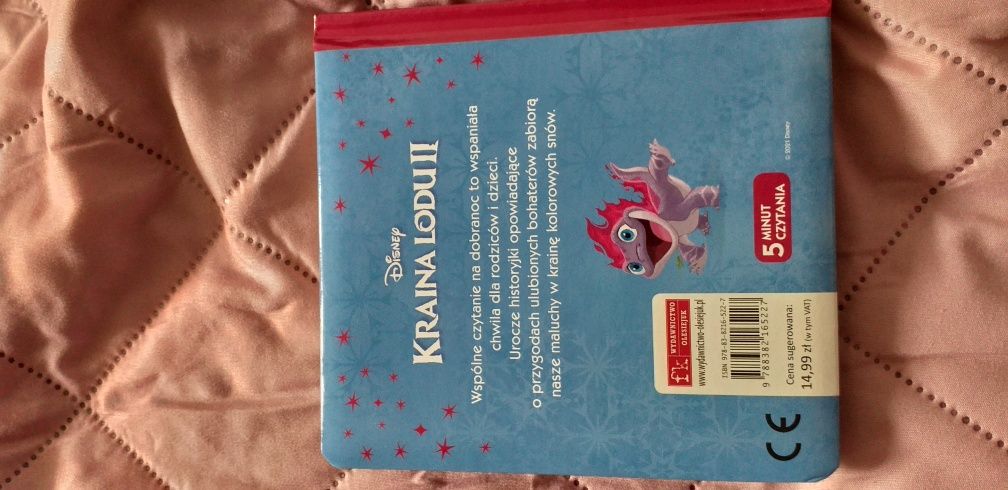 Nowa książka książeczka dla dzieci Kraina Lodu