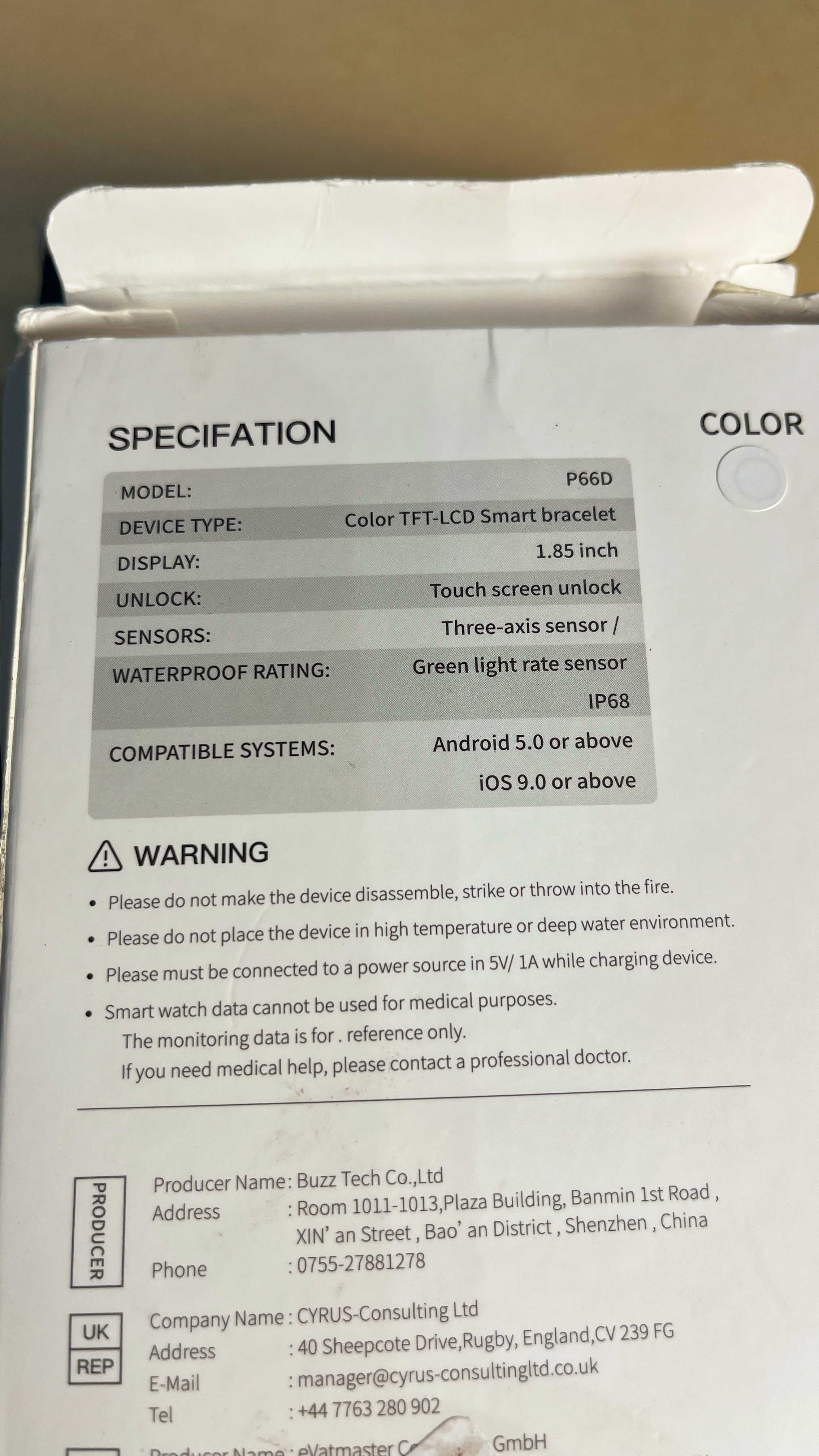 Smartwatch Zegarek, połączenia, IP68, tętno, sen, stoper NERUNSA spp71