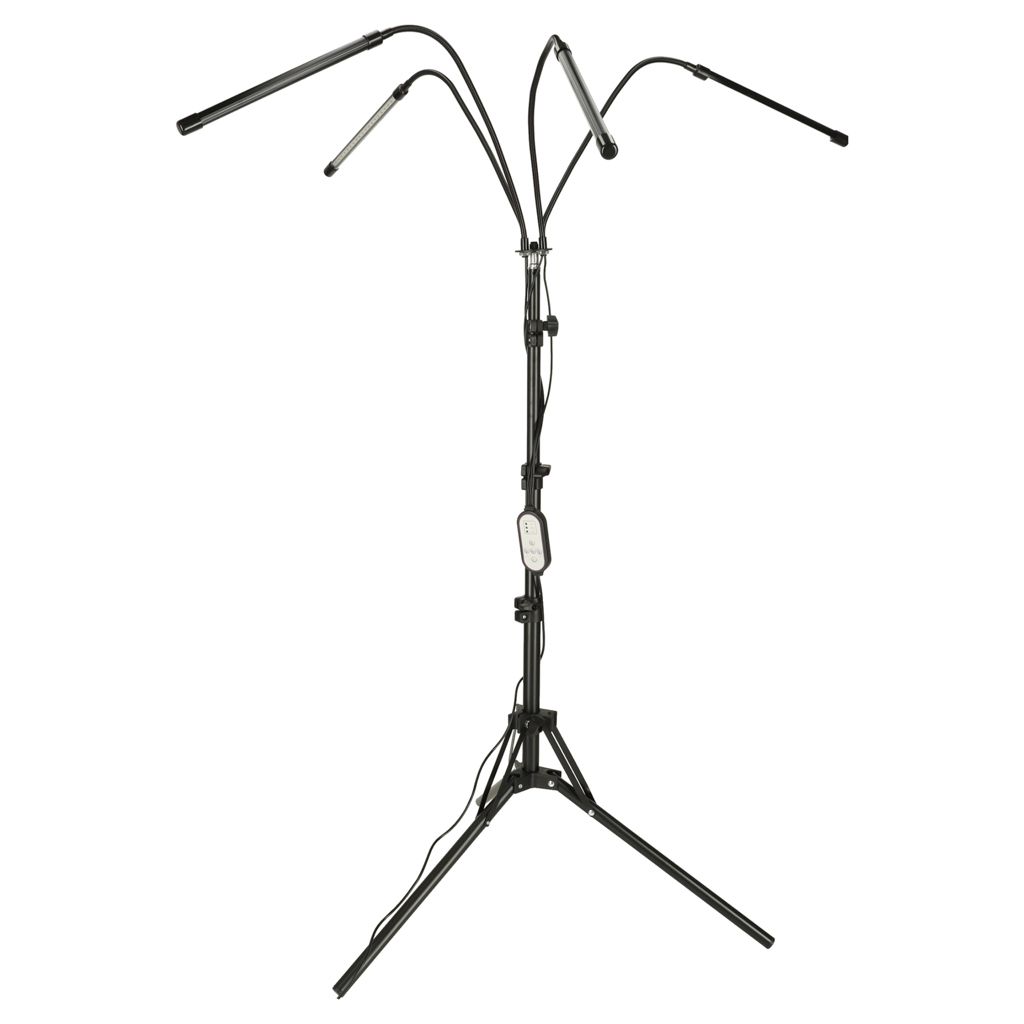 Lampa do Uprawy Wzrostu Roślin Panel LED Oświetlenie Statyw Timer