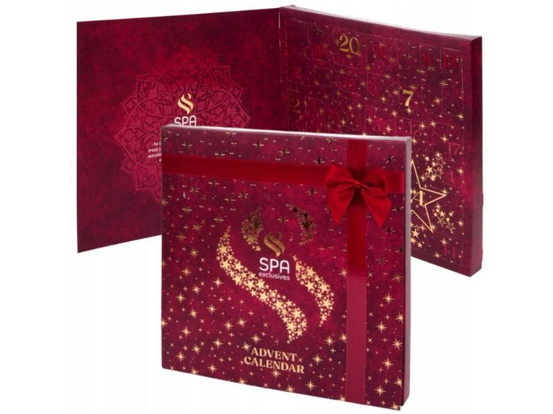 Kalendarz Adwentowy spa z kosmetykami ZESTAW URODA PREZENT DLA KOBIET