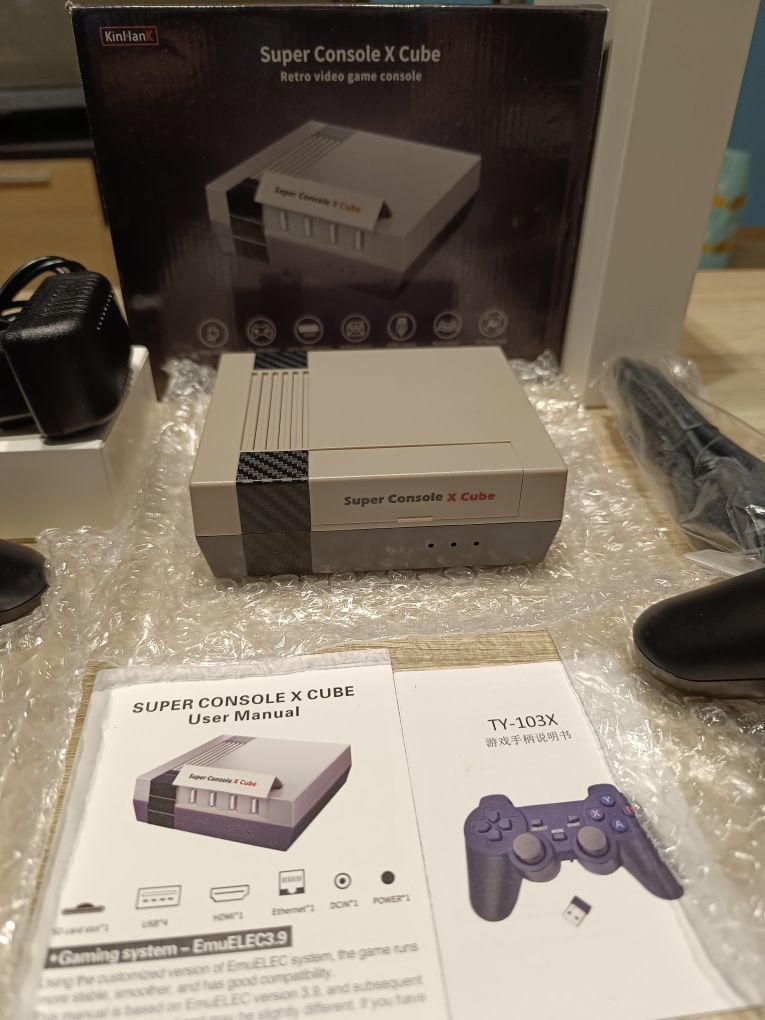 Super Console X Cube 64gb 33000 gier emulator PS1 GameBoy Pegasus NDS