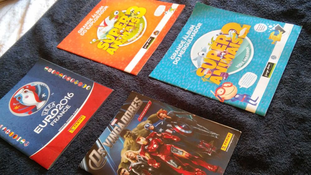 Livros novos (Banda Desenhada e Cadernetas de Colecções)