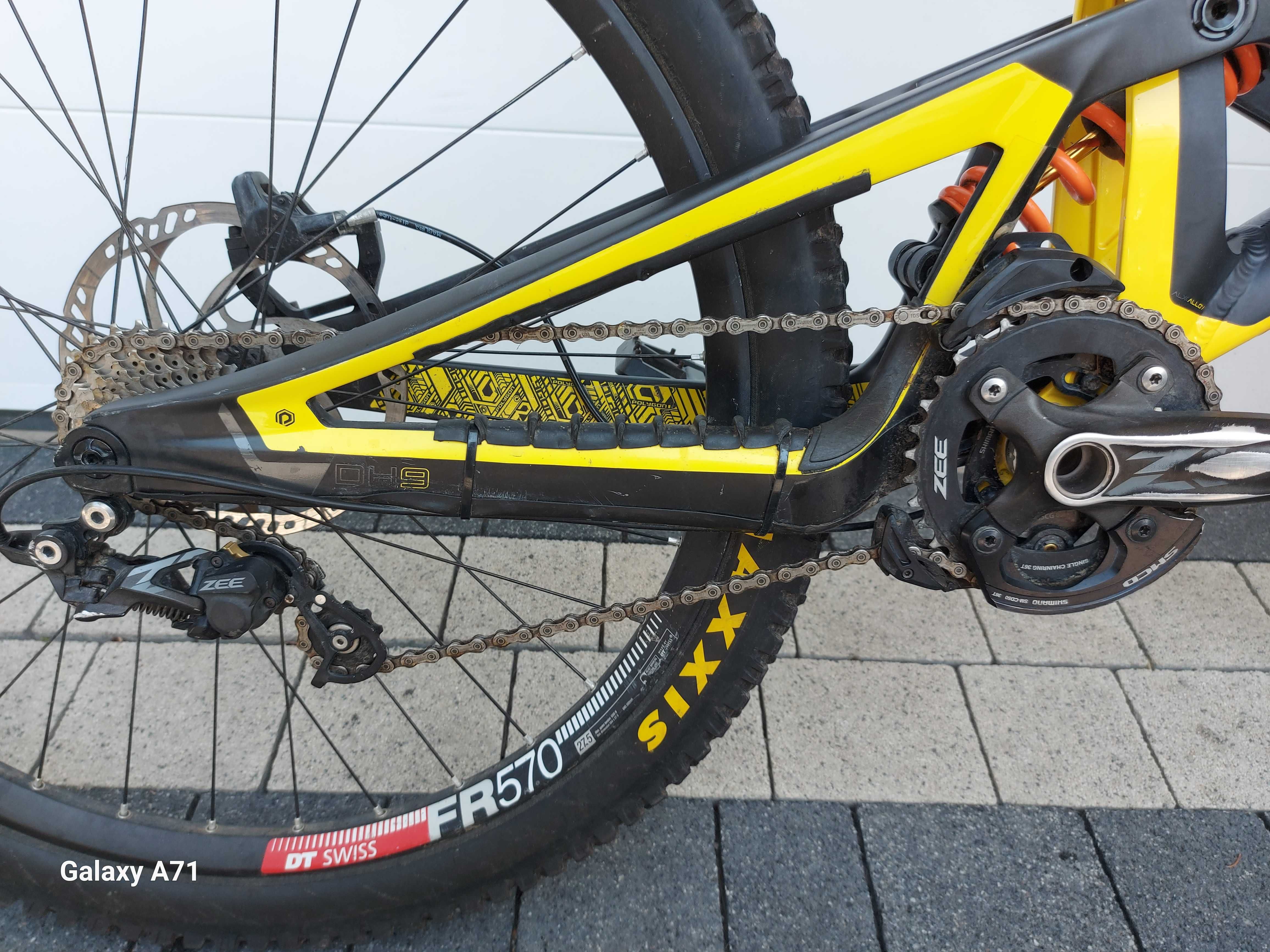 Rower górski POLYGON COLLOSUS DH9 downhill FULL-ZEE,ROCKSHOX,27,5"