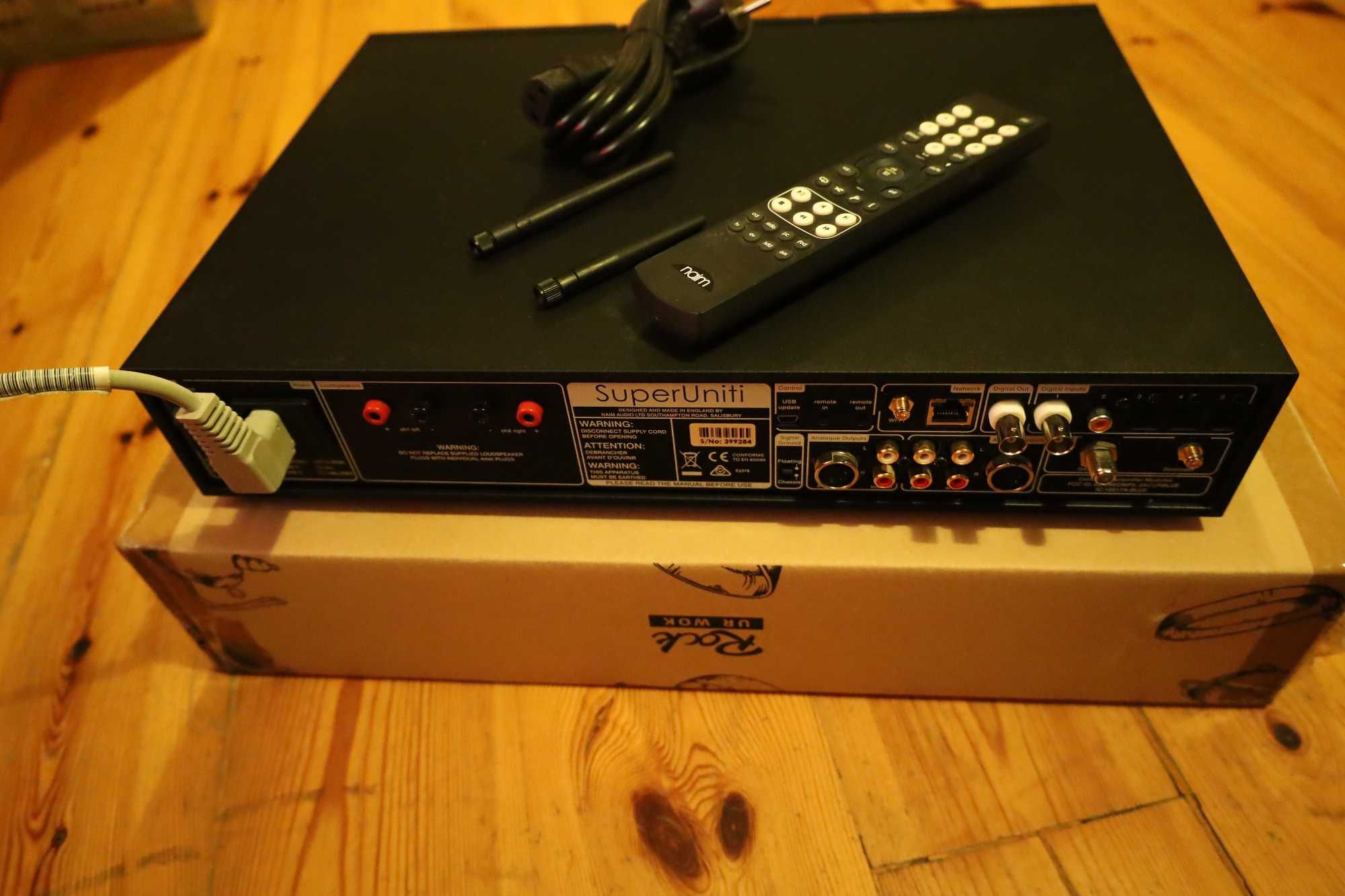 Naim SUPERUNITI legendarny wzmacniacz streamer