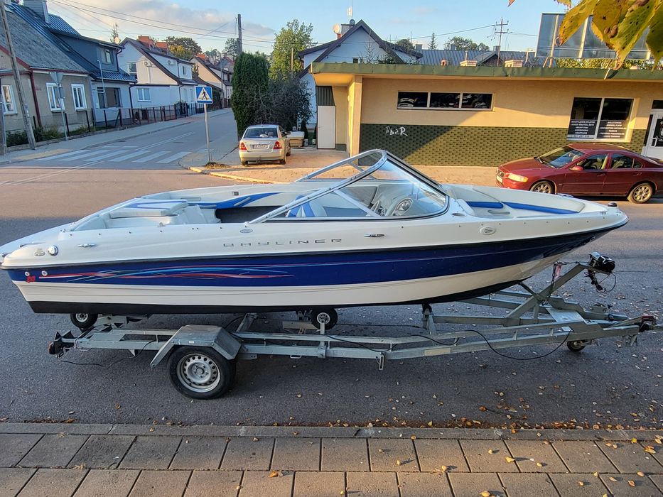 Piekna Lodz lodka sportowa BAYLINER 185 bowrider open 2006 zadbana