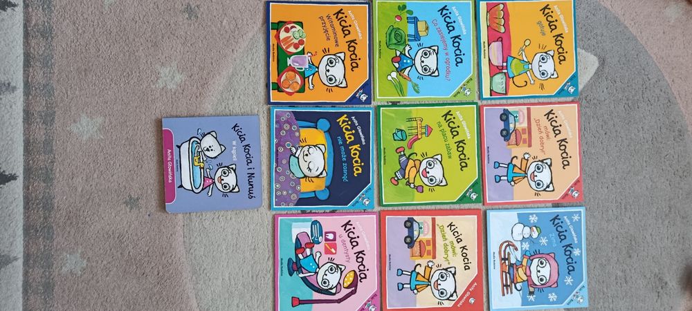 Książki Kicia Kocia.