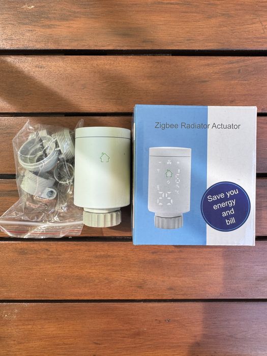 Elektroniczna Głowica Termostatyczna Tuya Zigbee do kaloryfera smart