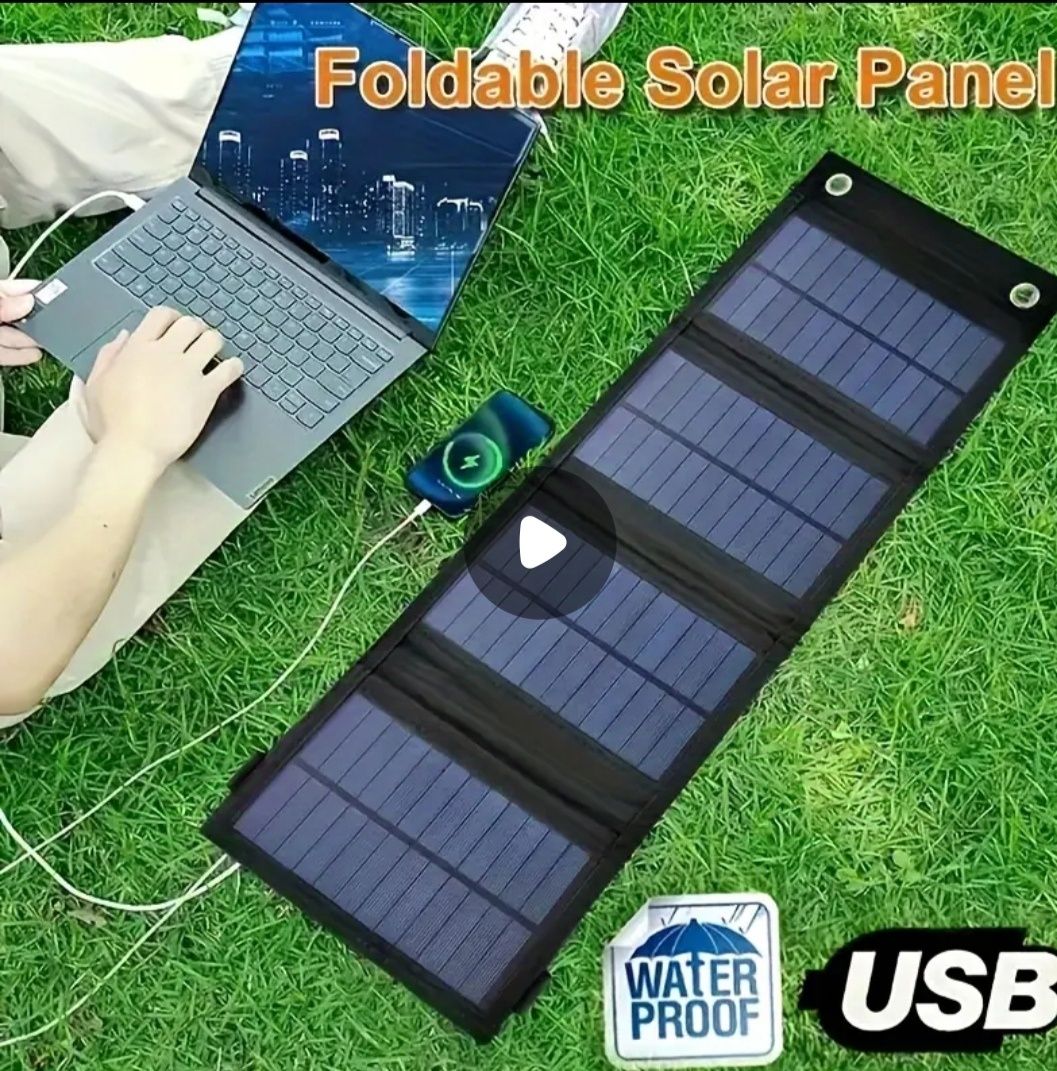 panele solar 30w usb 5v 4x panele wodoodporny