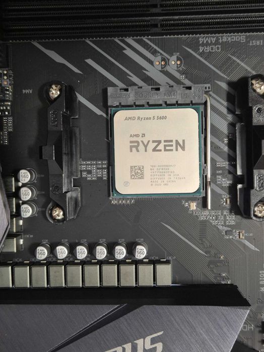 ігровий сет Ryzen 5 5600 + плата AORUS B550 Elite V2. Trade-IN