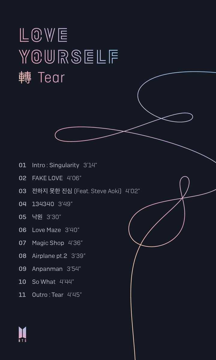 Love yourself Tear - BTS