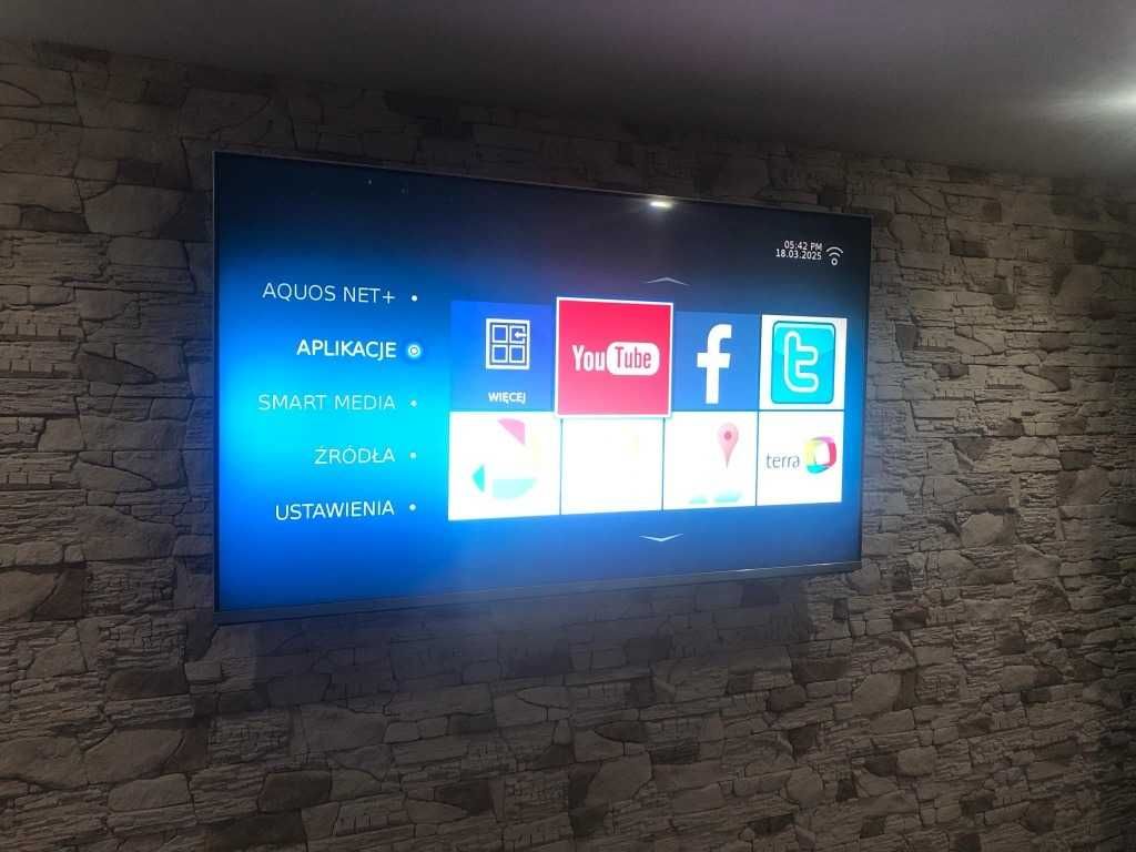 Telewizor LED Sharp LC-65XUF8772ES 65 cali 4K UHD SMART TV