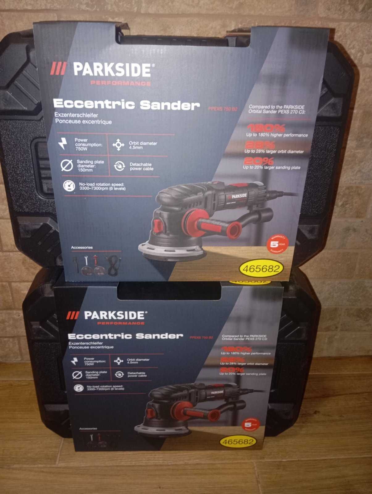 Ексцентрикова шліфувальна машина PARKSIDE PERFORMANCE PPEXS 750 B2