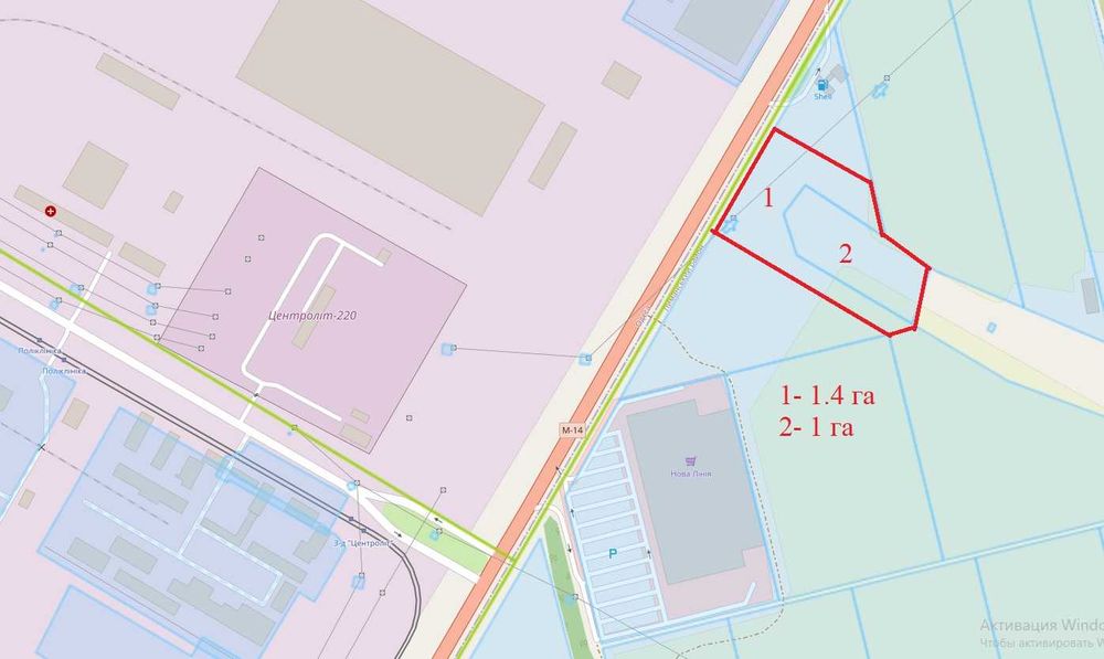 Продаж земельної ділянки комерційного призначення