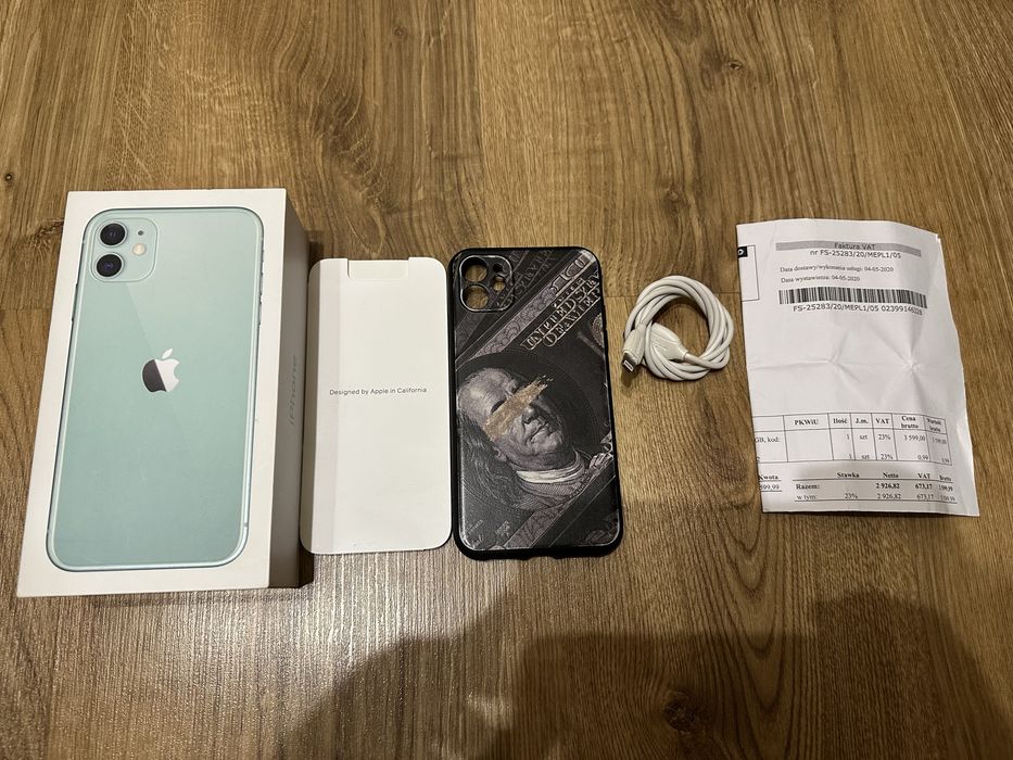 Продам Iphone 11 64 gb зелений айфон 11 чек